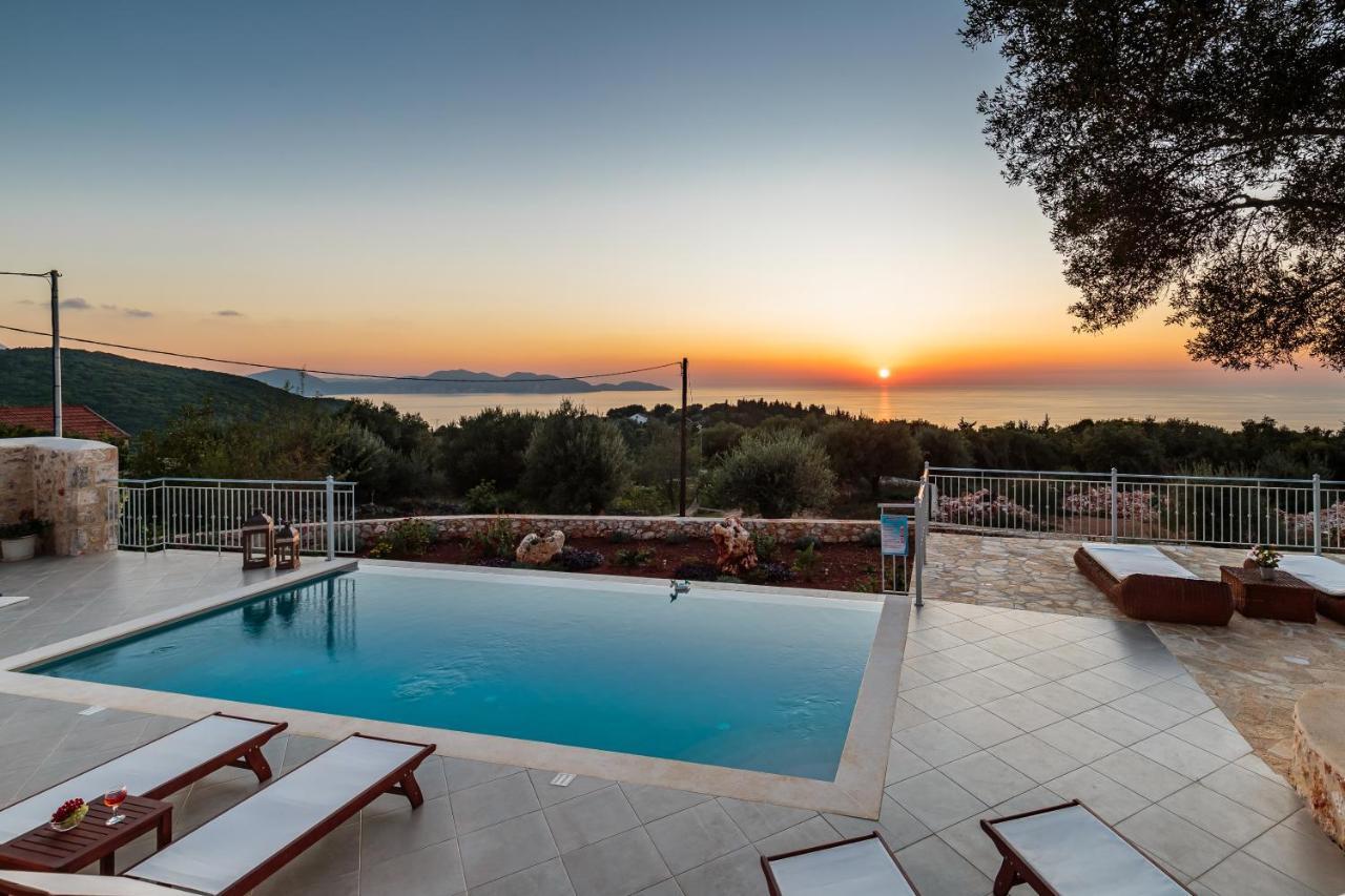 Fiscardo Luxury Stone Villa Alex ,With Sunset View! Fiskardo Exterior photo